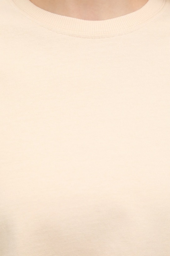 Бавовняна футболка Answear.LAB 31017.tos бежевий