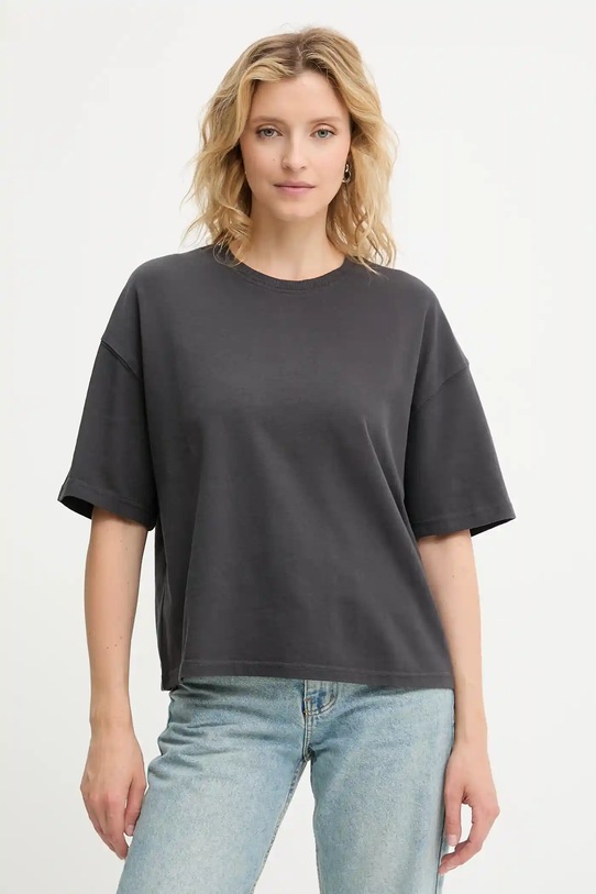 Answear.LAB t-shirt bawełniany szary 31017.tos