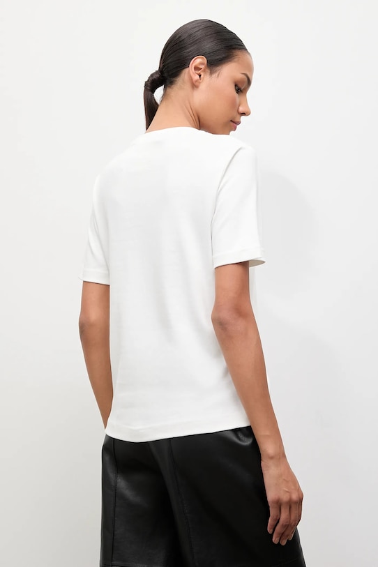 Oblečenie Bavlnené tričko Answear.LAB 31763.TOS biela