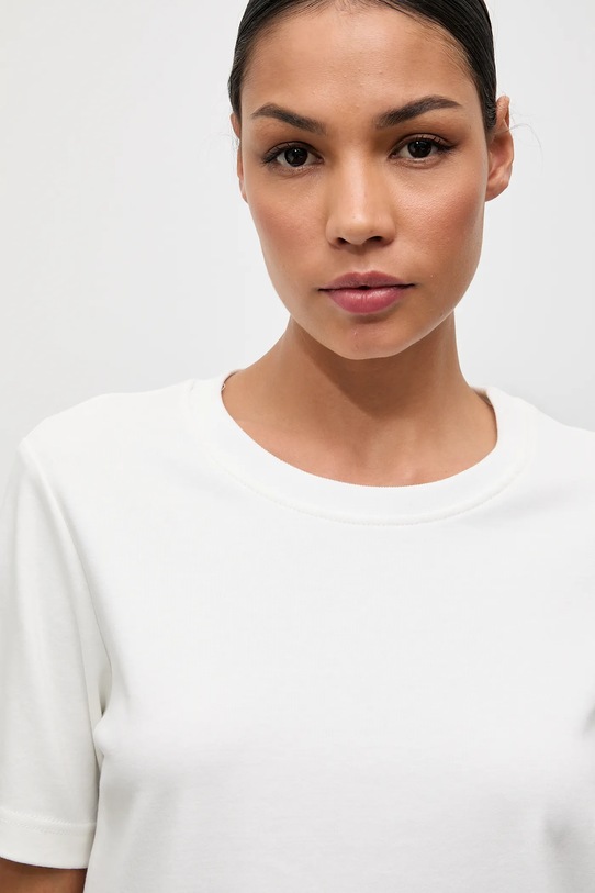 Answear.LAB t-shirt bawełniany biały 31763.TOS