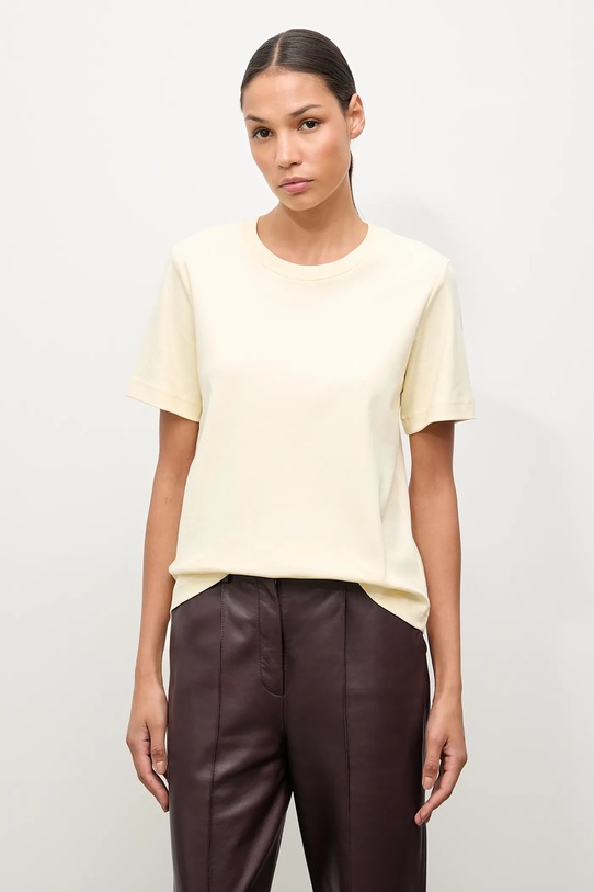 Bavlnené tričko Answear.LAB žltá 31763.TOS