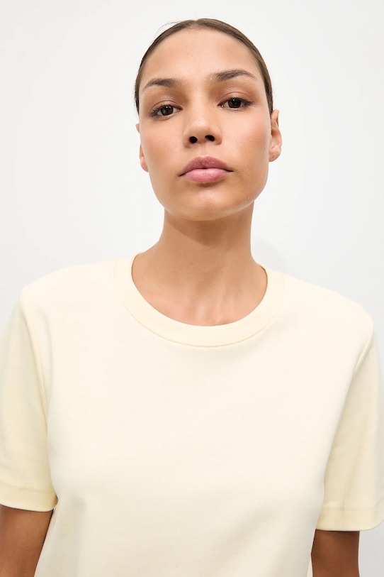 Bavlnené tričko Answear.LAB 31763.TOS žltá