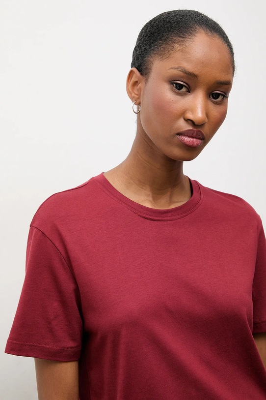 Answear.LAB t-shirt bordowy 31791.TOS