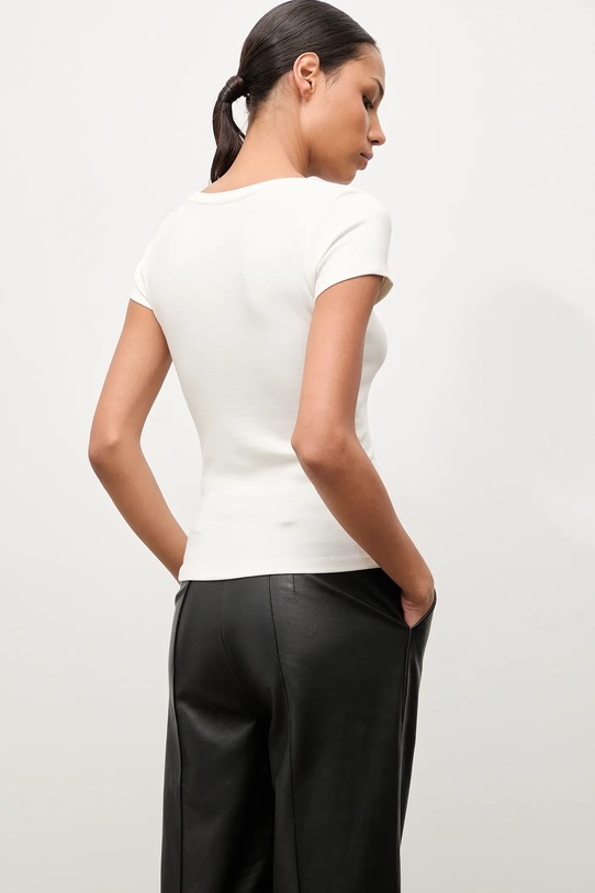 Odzież Answear.LAB t-shirt 16251.TOS biały