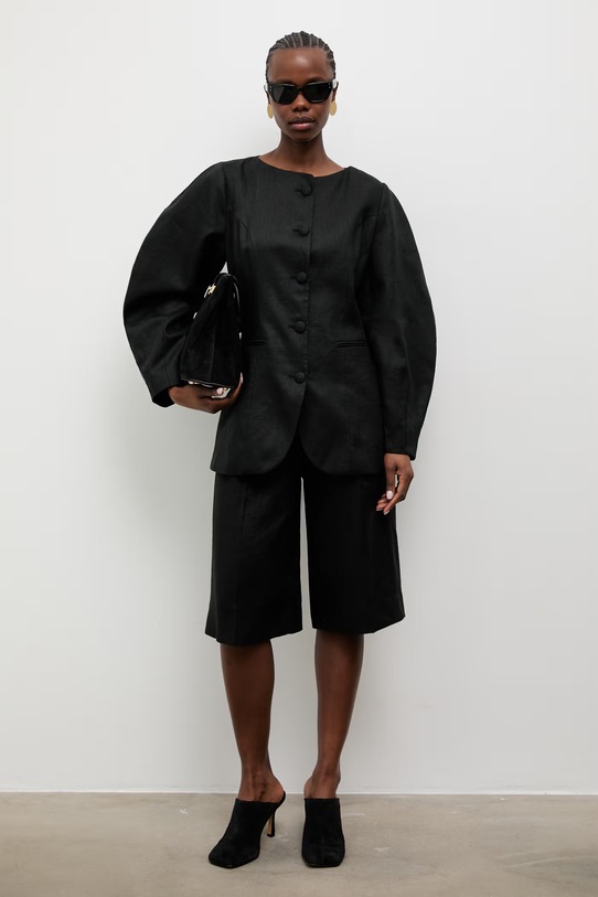 Answear.LAB σαγιονάρες με καλυμμένα τα δάχτυλά του γυναικείες σουέτ 761019.bjk