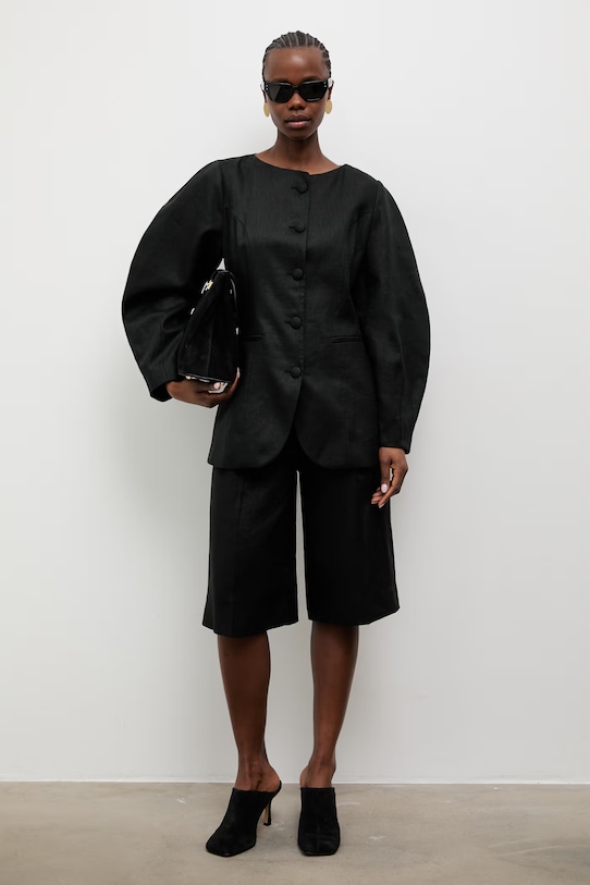 Answear.LAB σαγιονάρες με καλυμμένα τα δάχτυλά του γυναικείες σουέτ 761019.bjk