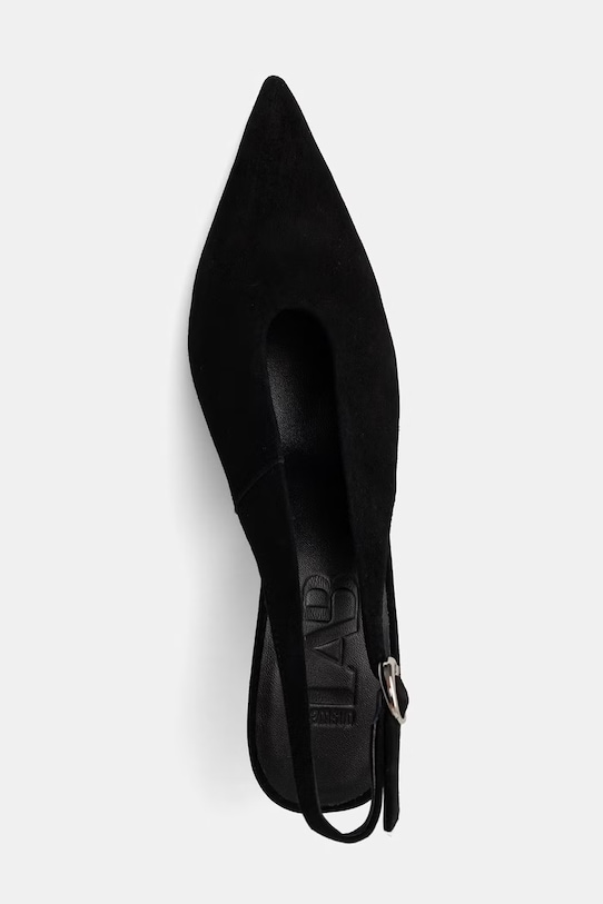 Answear.LAB обувки с ток от велур V661-141-2.cjk черен