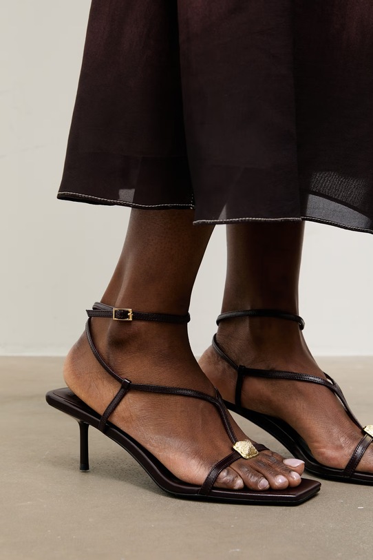 Answear.LAB sandále na ihličkovom podpätku kožené V2162-1-2.cjk