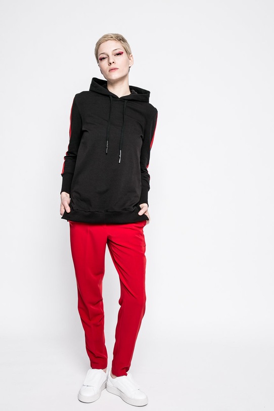 Answear.LAB - Mikina Sporty Fusion WS18.BLD001 čierna WS18