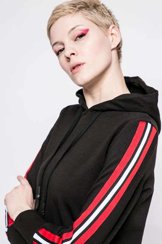 Answear.LAB - Mikina Sporty Fusion čierna WS18.BLD001