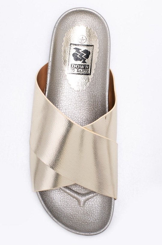 Answear.LAB - Šľapky Down To Earth F10344A zlatá