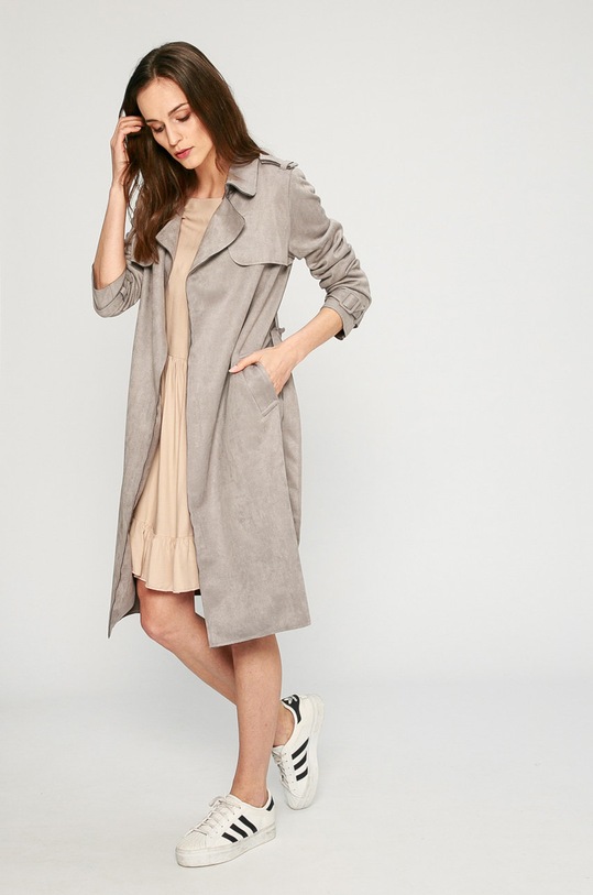 Answear.LAB - Kabát Wild Nature V1827A sivá WS18