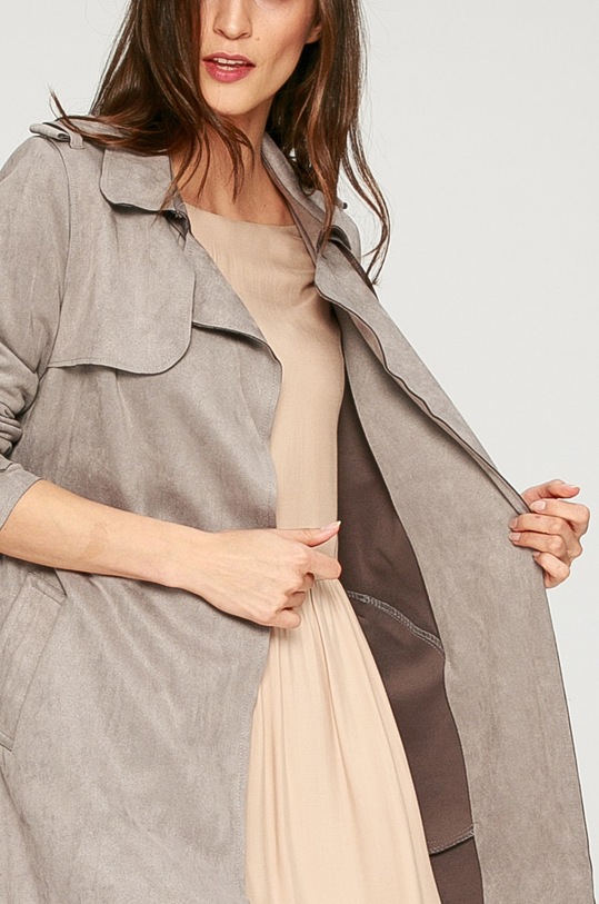 Answear.LAB - Kabát Wild Nature V1827A sivá