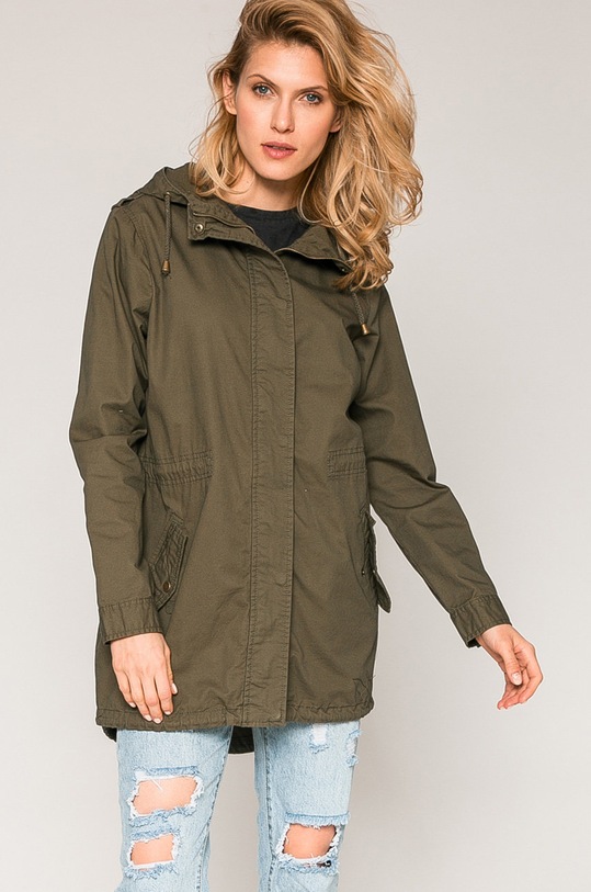 Answear.LAB - Bunda Wild Nature zelená LJKMEREDITH