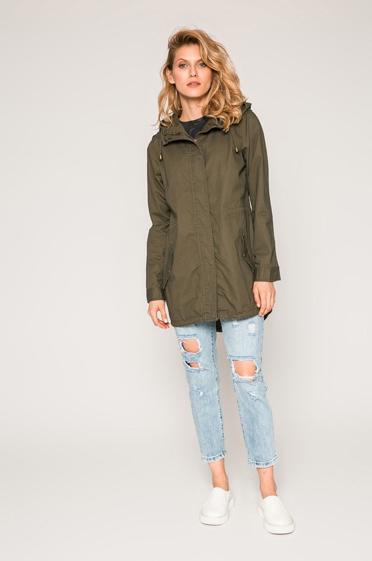 Answear.LAB - Bunda Wild Nature LJKMEREDITH zelená WS18