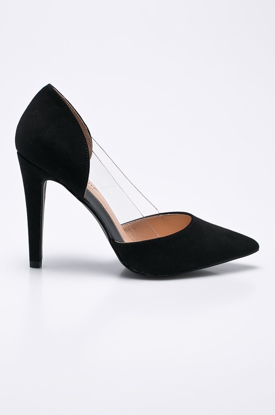 Answear.LAB - Lodičky Tulipano textilný čierna 8247.51