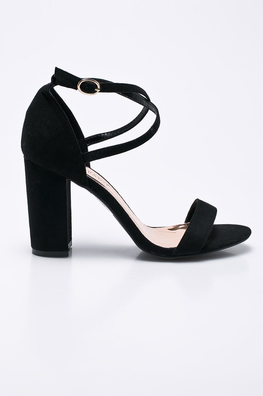 Answear.LAB - Lodičky Tulipano stĺpikový čierna 0156.22