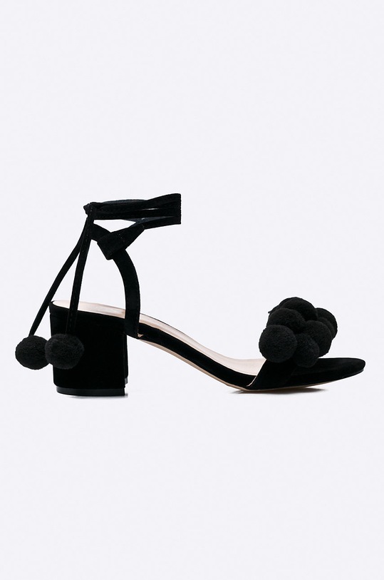 Answear.LAB - Sandále Secret čierna NF060A