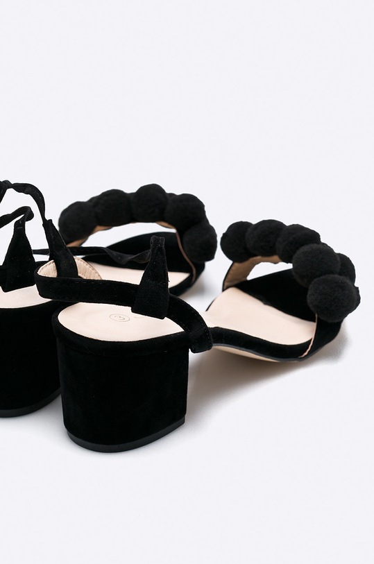 Answear.LAB - Sandále Secret čierna NF060A