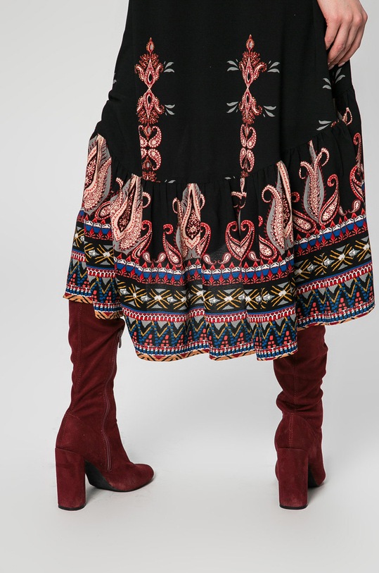 Answear.LAB - Sukňa čierna LSKW491JAZZI