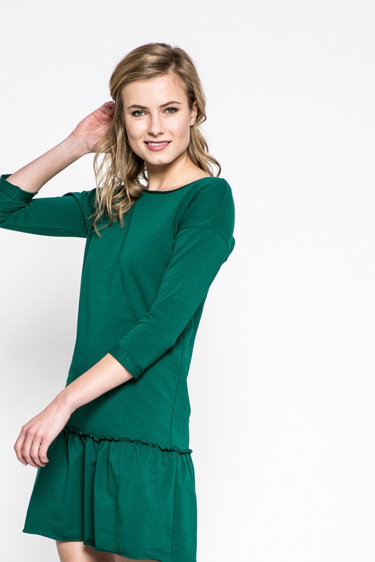 Answear.LAB - Šaty Sporty Fusion mini zelená WS18.SUD527