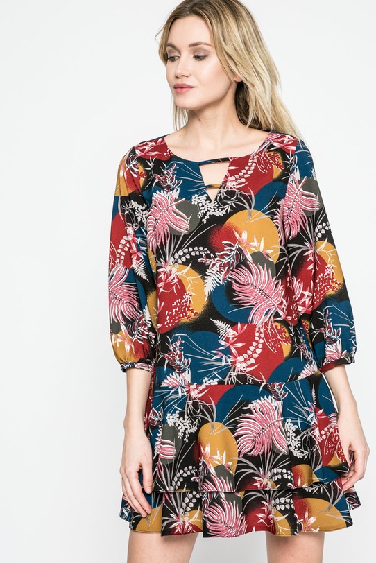 Answear.LAB - Šaty mini viacfarebná WS18.SUD537