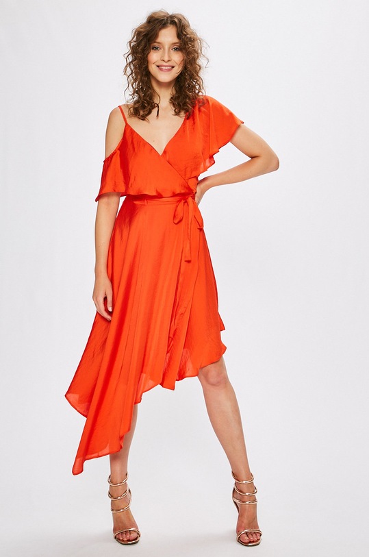 Answear.LAB - Šaty Stripes Vibes mini červená WS18.SUD559