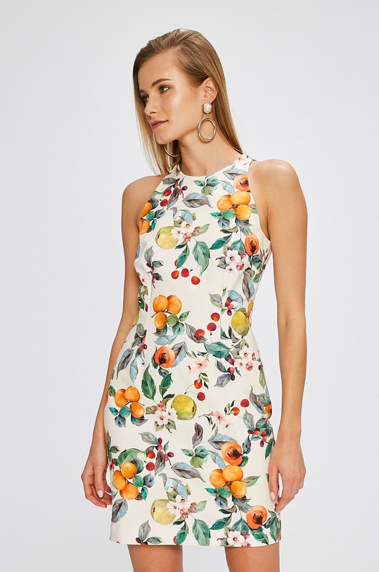 Answear.LAB - Šaty Garden of Dreams mini béžová WS18.SUD635