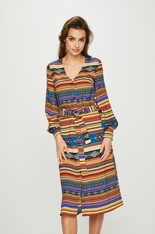 Answear.LAB - Šaty Orient Express midi vícebarevná WS19.SUD042