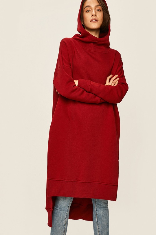 Answear - Bluza WS20.BLD007 burgundia WS20