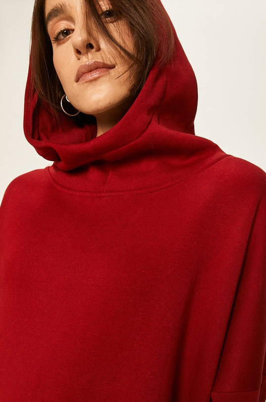 Answear - Bluza burgundia WS20.BLD007