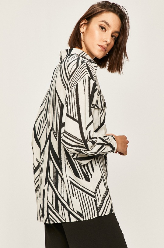 Oblečení Answear.LAB - Košile WS20.KDD002 bílá