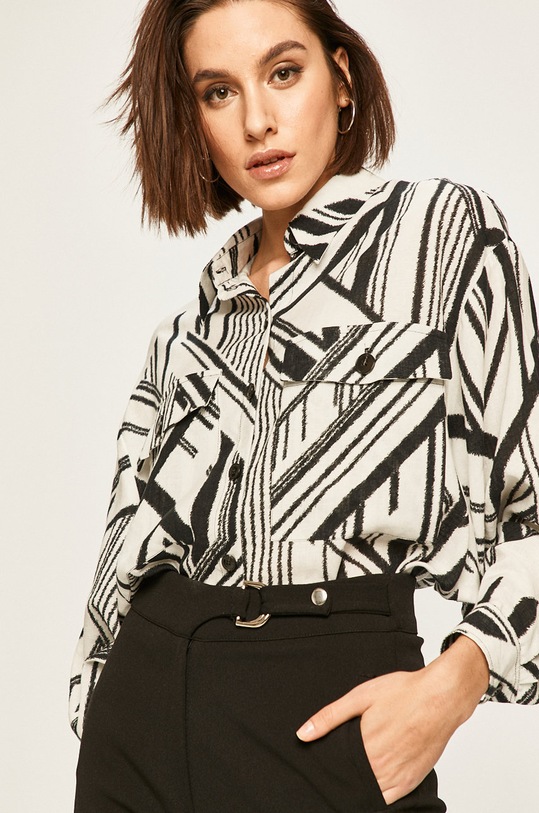 Answear.LAB - Košile WS20.KDD002 bílá