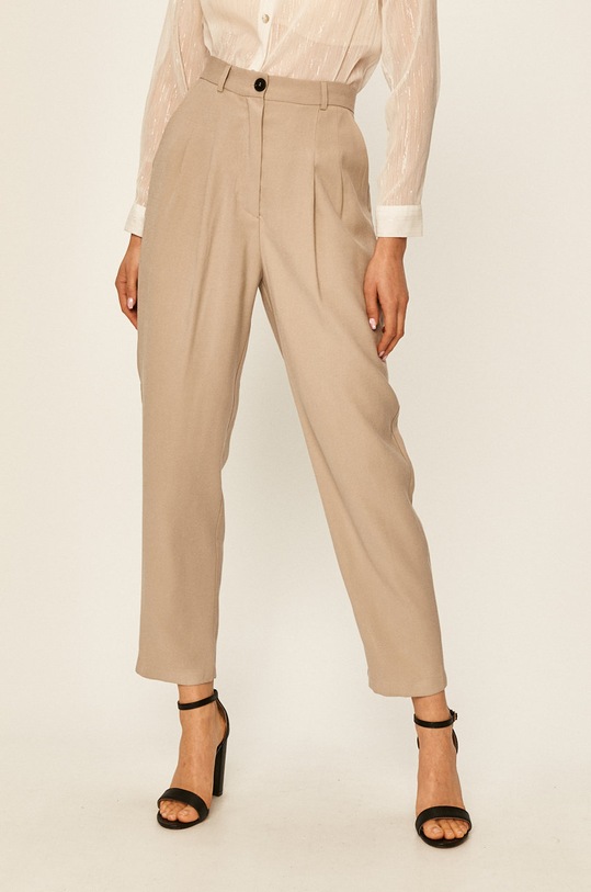 Answear.LAB - Kalhoty béžová WS20.SPD001