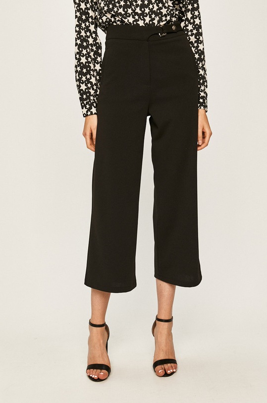 Answear Lab pantaloni panza negru WS20.SPD003