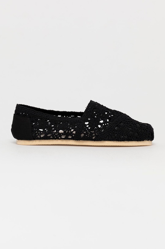Espadrilky Answear.LAB textilní černá WS21.OBD00B