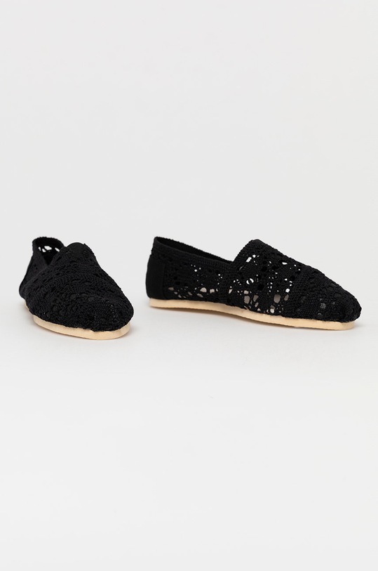 Espadrilky Answear.LAB WS21.OBD00B černá WS21
