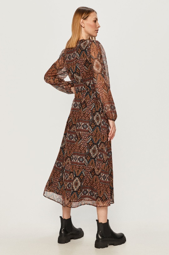 Answear.LAB - Šaty WA21.SUD143 hnedá WS21