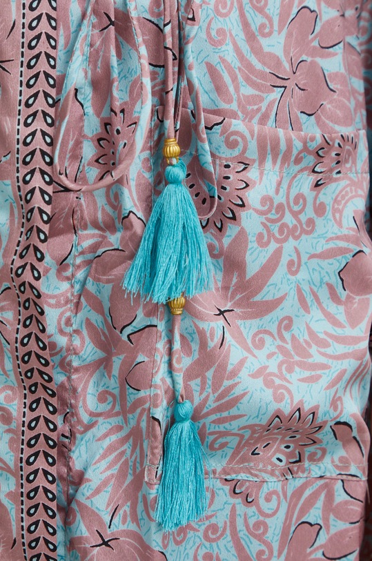 Answear.LAB selyem kimonó D9.K türkiz