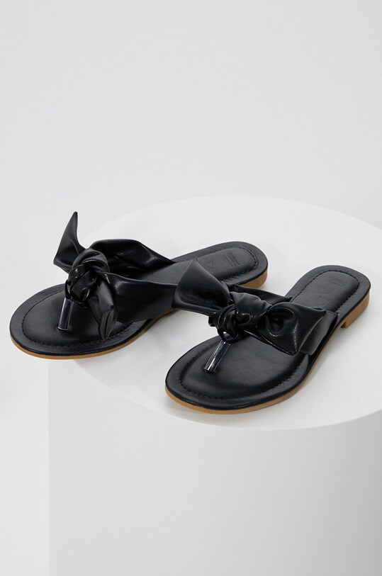 Answear Lab papuci imitatie de piele negru 3038.T31