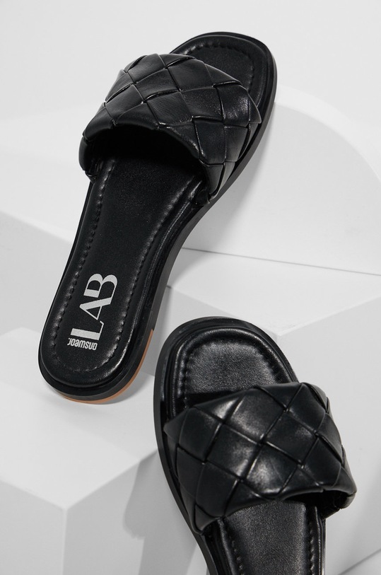 Answear.LAB natikači WS21.KLD014.99X črna WS22