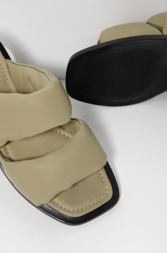 Answear.LAB infradito in pelle 701422.2.AJ turchese WS22