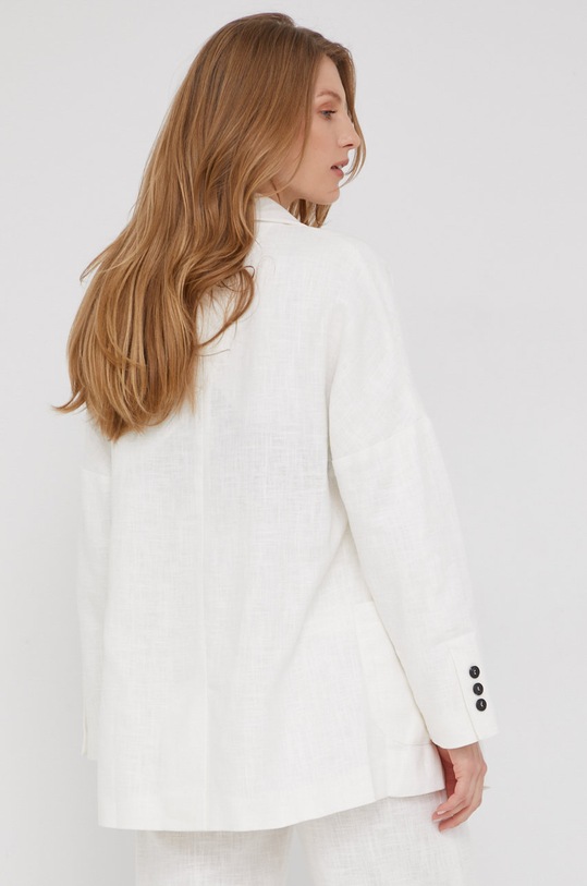 Oblečenie Sako Answear.LAB WS22.KZD102 biela