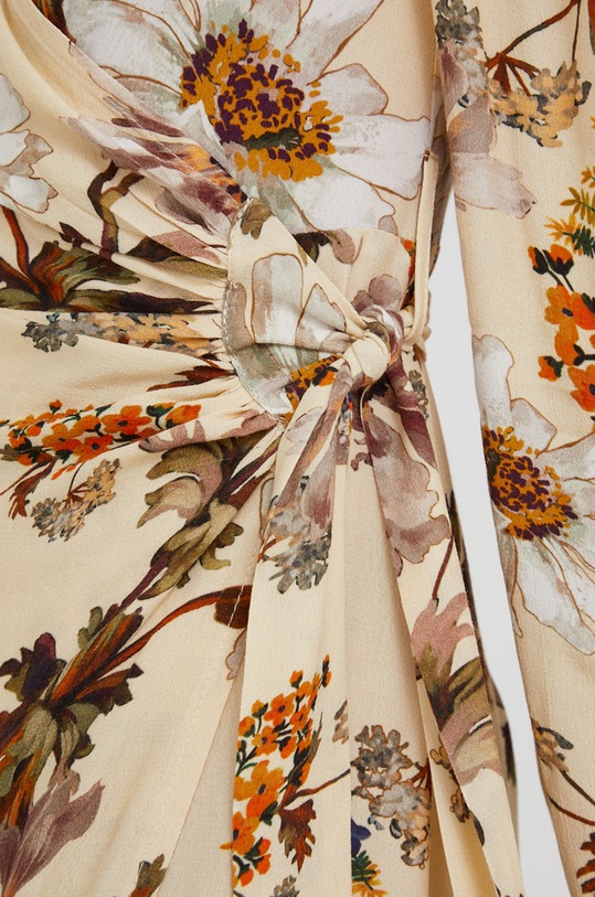 Answear Lab sukienka WS22.SUD126 beżowy