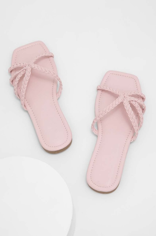 Answear Lab klapki KS2210.2.DB różowy WS23