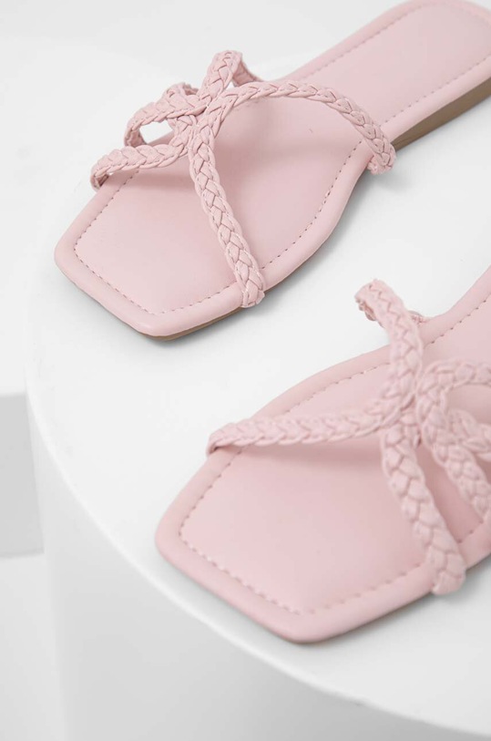 Obuwie Answear Lab klapki KS2210.2.DB różowy