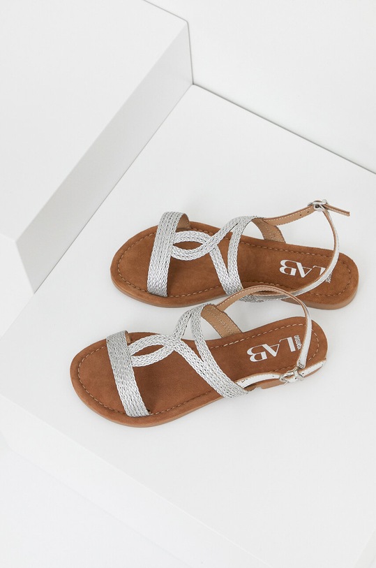 Sandale Answear.LAB 3691.DB srebrna WS23