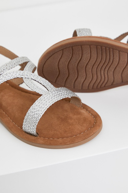 Sandale Answear.LAB srebrna 3691.DB