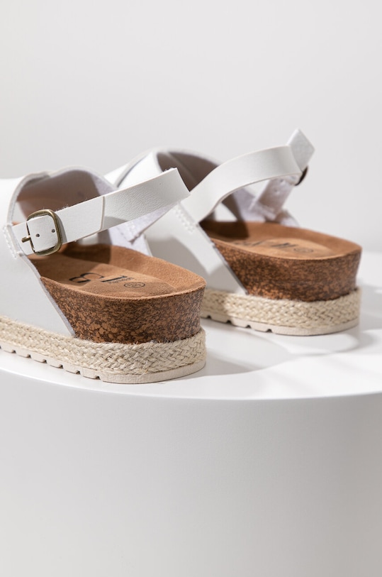 Obuwie Answear Lab sandały WS22.OBD003.DB biały