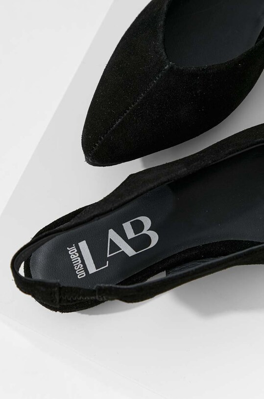 Answear Lab baleriny zamszowe czarny 8862.2.AT